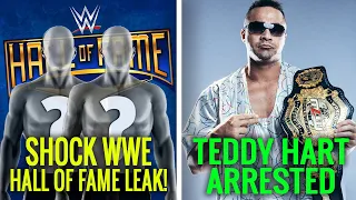 SHOCK WWE Hall Of Fame 2020 Duo LEAKED! Riddle Heat Is REAL! Teddy Hart Arrested! Wrestling News