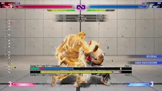 SF6 Ryu Dp punish combo Lvl 1