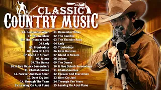 George Strait, Kenny Rogers, Alan Jackson,Randy Travis ⭐ Classic Country Music with Lyrics HQ11