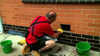 How to Replace a Brick Wall Vent - DIY at Bunnings