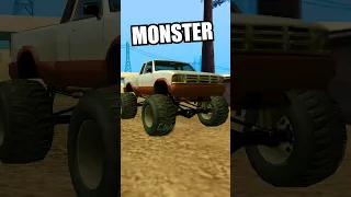 How to get the MONSTSR? GTA San Andreas
