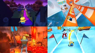 Despicable Me: Minion Rush - Location Slides & Rides