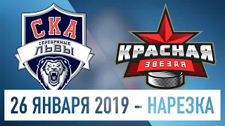 Нарезка голов с игры СКА-Серебряные Львы 2010 vs Красная Звезда 2010 (26 января 2019г)