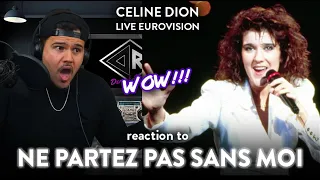 Celine Dion Reaction Ne partez pas sans moi Eurovision LIVE! | Dereck Reacts