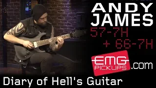 Andy James plays "Diary of Hell's Guitar" for EMGtv