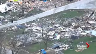 Devastating tornado strikes Illinois