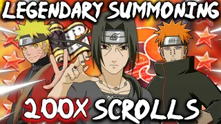 250X LEGENDARY SCROLL OPENING IN CHAOS AND PEACE / ULTIMATE NINJA AFK!!!!! 6X SS-RANKS FREE!!!!!