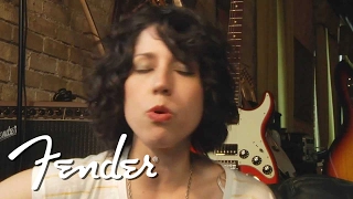 Jessica Dobson Performs "All Chalked Up and Spitting Dust" | Fender