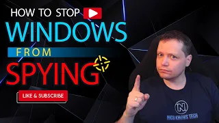 How To Stop Windows 10 From Spying 2021 | Windows Is Spying On You & Stealing Your BANDWIDTH!