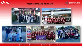 MAGANG KERJA JEPANG - BIAYA (START) MINIM & EFISIEN - "Horenso Indonesia" SUDAH BERPENGALAMAN