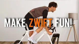 HOW TO STAY WITH THE FRONT GROUP IN A ZWIFT RACE!
