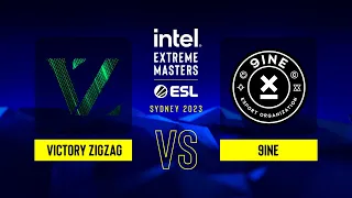 Victory Zigzag vs. 9INE - Map 2 [Overpass] - IEM Sydney 2023 - CQ - Europe