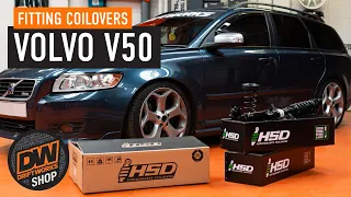 Fitting Volvo V50 HSD Coilover Suspension - Also C30 S40 C70 and Ford Focus Mk2