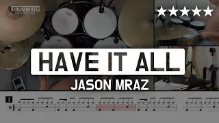 [Lv.19] Have It All - Jason Mraz (★★★★★) Pop Drum Cover