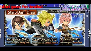 IDIOT GOES FOR BROKE! Start dash banner pulls! (DFFOO GL)