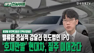 밸류업∙호실적∙강달러∙인도법인 IPO…‘호재만발’ 현대차, 질주 이어간다 (이재일)/ 경제분석 / 한국경제TV