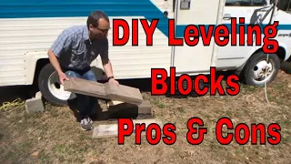 few ways to level your RV DIY levelers