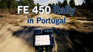 Rally training in Portugal on a Husky FE 450 (Onboard)