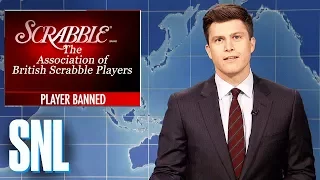 Weekend Update on a Cheating Scrabble Player - SNL