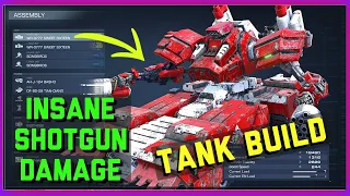 INSANE HIGH DAMAGE TANK SHOTGUN MECH Build | Armored Core 6 Overpowered Tank build guide