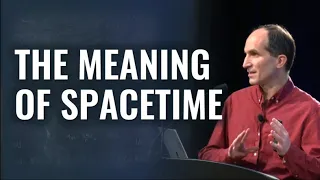 Juan Maldacena Public Lecture: The Meaning of Spacetime