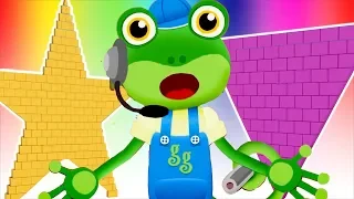 Learning With Gecko - Smashing Shapes | Learn Shapes For Kids | Educational Videos | Cartoons