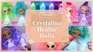 Crystalina Crystal Healin' Dolls: Amethyst, Rose Quartz, Aventurine, Turquoise