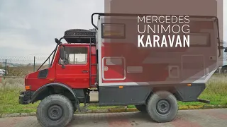 Dev karavanlar ligine yeni bir efsane daha katıldı! MERCEDES/Unimog