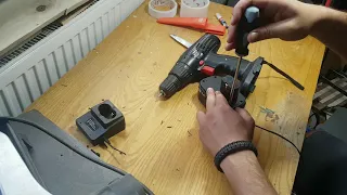 DIY: How to make a cordless drill with a bad battery into a corded drill