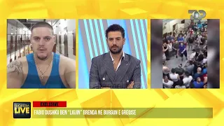 Fabio Dushku shpjegon videon virale ku shfaqet duke bërë "ligjin "në burg-ShqipëriaLive10Nëntor2021