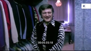 1972 Liberace Walk In Wardrobe Tour | Premium Footage