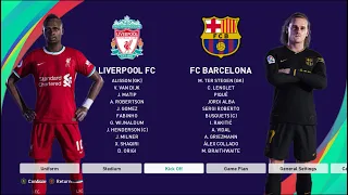 PES 2021 Season Update Rilis di STEAM // Duel Liverpool Vs Barcelona (Gameplay)