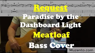 Paradise by the Dashboard Light - Meatloaf - Bass Cover - Request