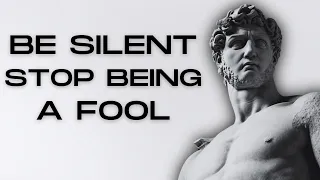 10 Stoic Traits of People who Speak LESS | STOICISM