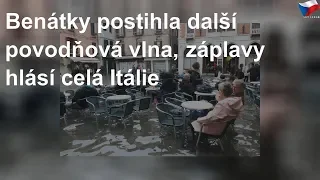 Benátky postihla již třetí záplavová vlna