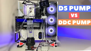 D5 vs DDC Pump | Custom Water Cooling