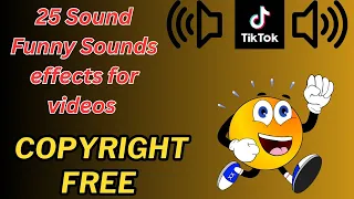 25 Funny Sounds For Videos | no copyright /free music/ PART 5 #youtube #youtubevideo #like#subscribe