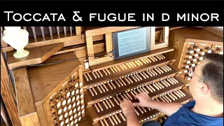 David Hicken - Toccata & Fugue In D Minor by J.S. Bach - Organ Music