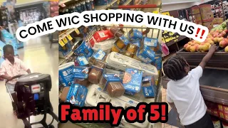 COME WIC SHOPPING WITH US 😂🧀🍳🥛🌽 WE LOVE OUR FREE FOOD !