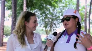 Christina Kim 2nd Round Interview from the Airbus LPGA Classic