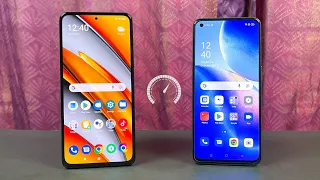 Poco F3 vs Oppo Reno 5 (8GB) - Speed Test & Comparison! (Snapdragon 870 vs Snapdragon 720G)!