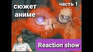 Reaction show:НАРУТО 1 СЕЗОН ЗА 21 МИНУТУ (от канала AniMillion )