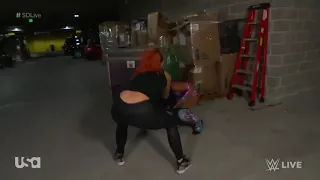 Sasha Banks Attacks Becky Lynch SDLive 9/24/2019