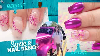 I Match My Clients Nails to a Car😍 -  Suzie’s Nail Reno #2