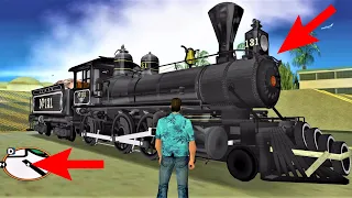 How To Find This Train in GTA Vice CIty? (Secret Cheat Code)