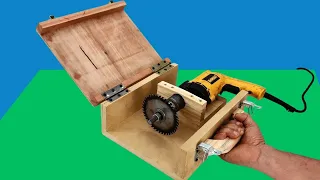 Turn your drill into an easily adjustable circular saw! TIPS 365