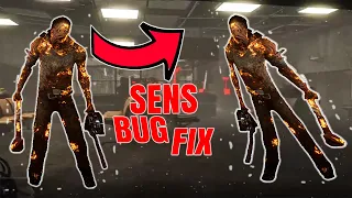 Dead by Daylight - Sensitivity glitch FIX (EASY METHOD)