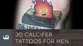 30 Calcifer Tattoos For Men