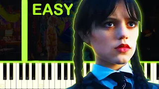 Nothing Else Matters | Wednesday - EASY Piano Tutorial