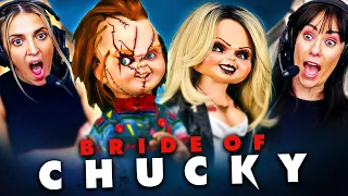 BRIDE OF CHUCKY (1998) MOVIE REACTION!! FIRST TIME WATCHING!! Chucky | Full Movie Review!